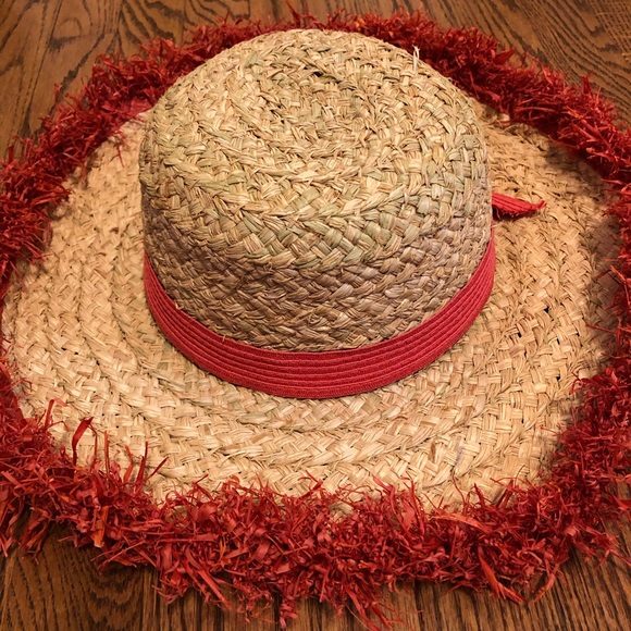 kate spade Other - Kate Spade hats off 100% raffia size one